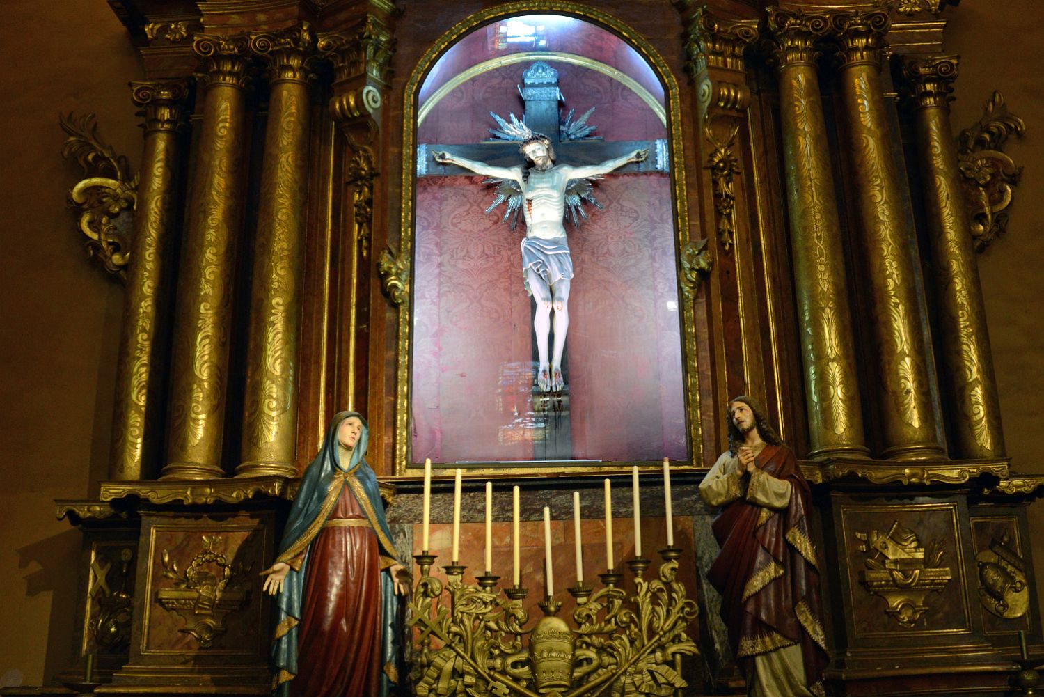 14 Santo Cristo de los Buenos Aires Catedral Metropolitana Metropolitan Cathedral Buenos Aires